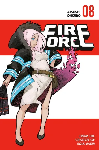 Cover of Fire Force volume 8, English edition