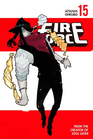 Cover of Fire Force volume 15, English edition