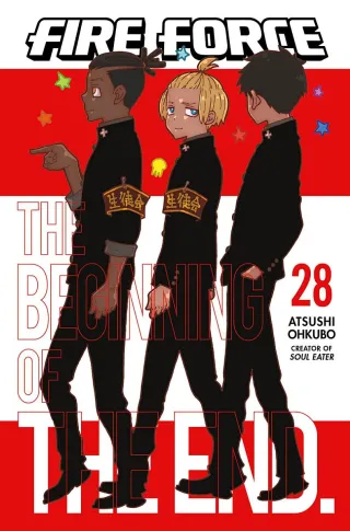 Cover of Fire Force volume 28, English edition