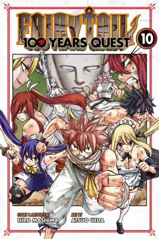 Cover of Fairy Tail: 100 Years Quest volume 10, English edition