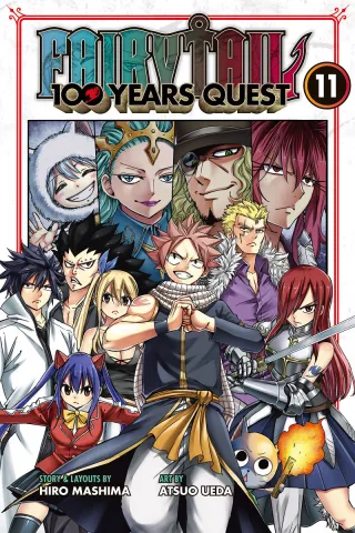Cover of Fairy Tail: 100 Years Quest volume 11, English edition