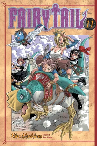 Cover of Fairy Tail volume 11, English edition