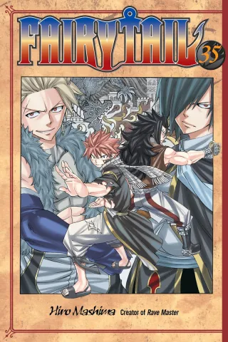 Cover of Fairy Tail volume 35, English edition