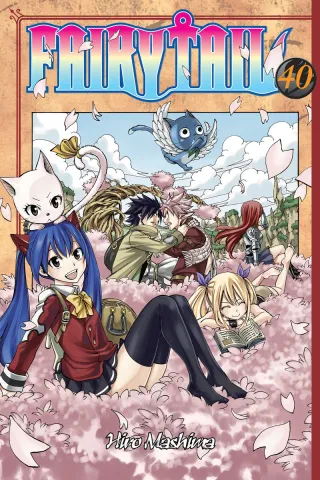 Cover of Fairy Tail volume 40, English edition