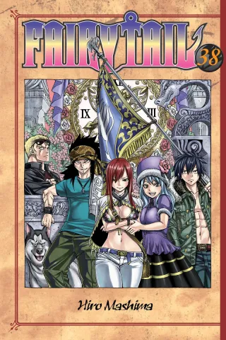 Cover of Fairy Tail volume 38, English edition