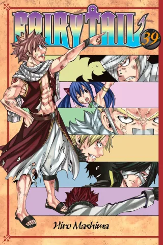Cover of Fairy Tail volume 39, English edition