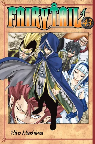 Cover of Fairy Tail volume 43, English edition