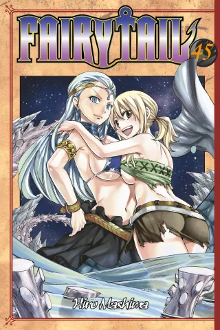 Cover of Fairy Tail volume 45, English edition