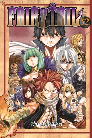 Cover of Fairy Tail volume 52, English edition