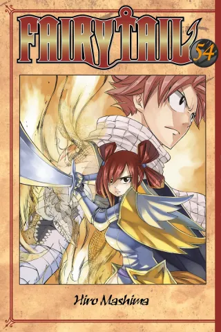 Cover of Fairy Tail volume 54, English edition