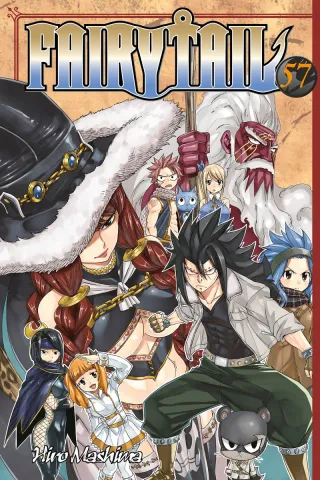 Cover of Fairy Tail volume 57, English edition