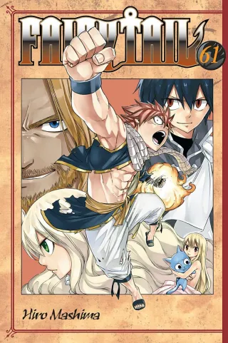 Cover of Fairy Tail volume 61, English edition