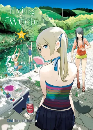 Cover of Flying Witch volume 6, English edition