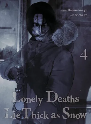 Cover of Lonely Deaths Lie Thick as Snow volume 4, English edition