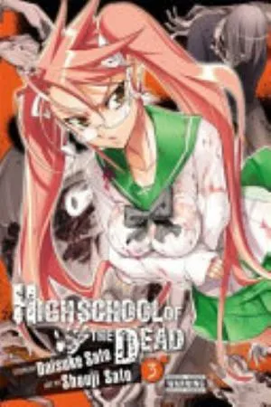 Cover of Highschool of the Dead volume 3, English edition