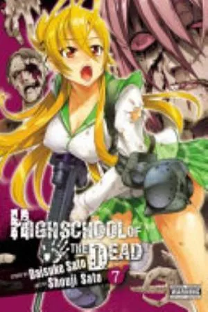 Cover of Highschool of the Dead volume 7, English edition