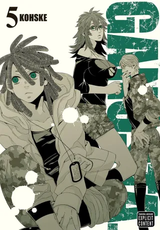 Cover of GANGSTA. volume 5, English edition