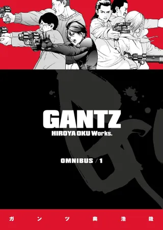 Cover of Gantz volume 1, English edition