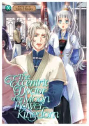 Cover of The Eccentric Doctor of the Moon Flower Kingdom volume 9, English edition
