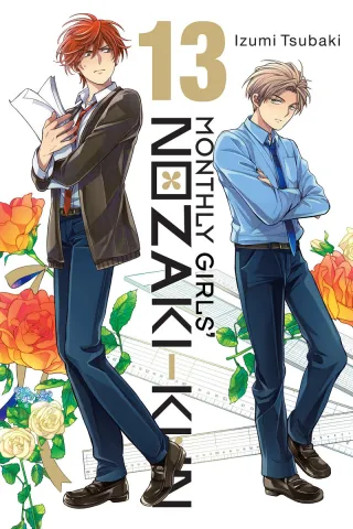 Cover of Monthly Girls' Nozaki-kun volume 13, English edition