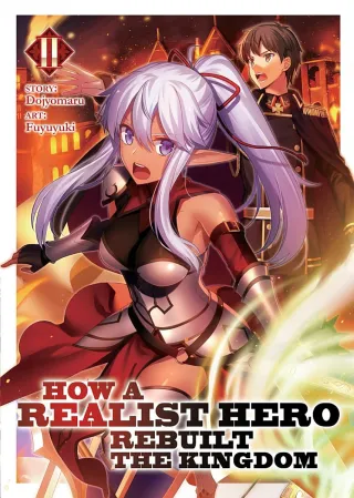 Cover of How a Realist Hero Rebuilt the Kingdom volume 2, English edition