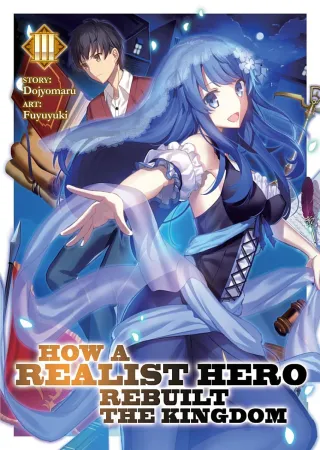 Cover of How a Realist Hero Rebuilt the Kingdom volume 3, English edition