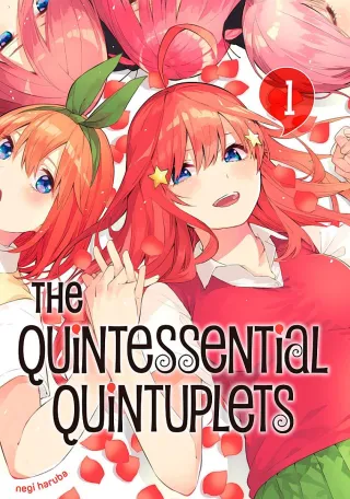 Cover of The Quintessential Quintuplets volume 1, English edition