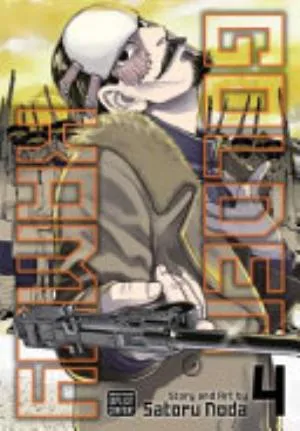 Cover of Golden Kamuy volume 4, English edition
