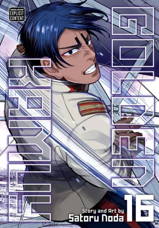 Cover of Golden Kamuy volume 16, English edition