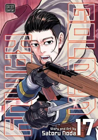 Cover of Golden Kamuy volume 17, English edition