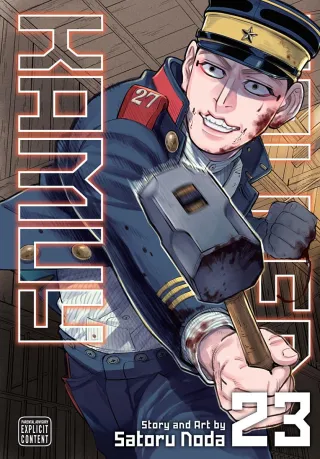 Cover of Golden Kamuy volume 23, English edition