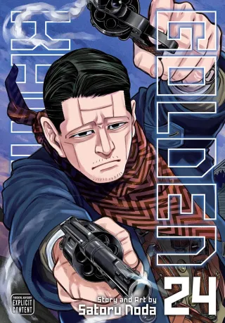 Cover of Golden Kamuy volume 24, English edition