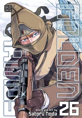 Cover of Golden Kamuy volume 26, English edition
