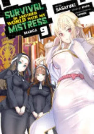 Cover of Survival in Another World with My Mistress! volume 9, English edition
