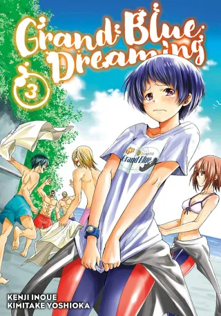 Cover of Grand Blue Dreaming volume 3, English edition
