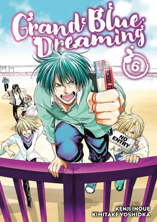 Cover of Grand Blue Dreaming volume 6, English edition
