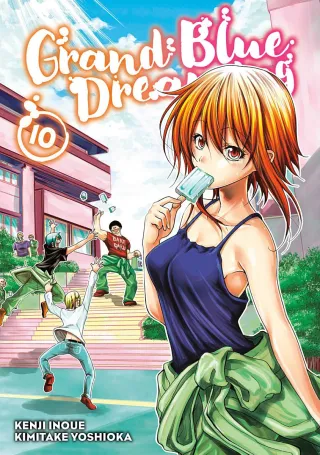 Cover of Grand Blue Dreaming volume 10, English edition