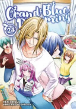 Cover of Grand Blue Dreaming volume 24, English edition