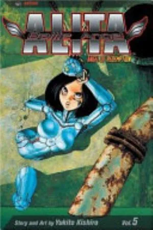 Cover of Battle Angel Alita volume 5, English edition