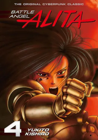 Cover of Battle Angel Alita volume 4, English edition