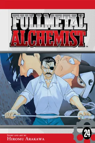 Cover of Fullmetal Alchemist volume 24, English edition