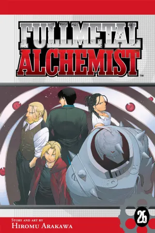 Cover of Fullmetal Alchemist volume 26, English edition