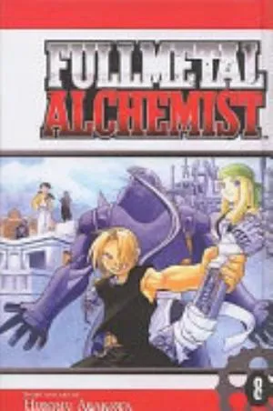 Cover of Fullmetal Alchemist volume 8, English edition