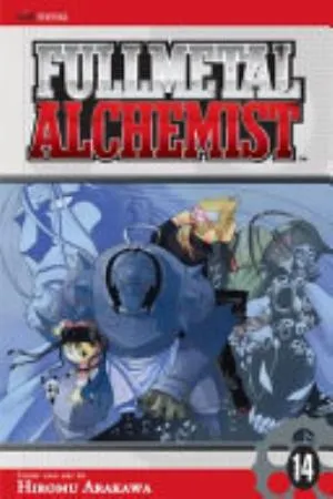 Cover of Fullmetal Alchemist volume 14, English edition