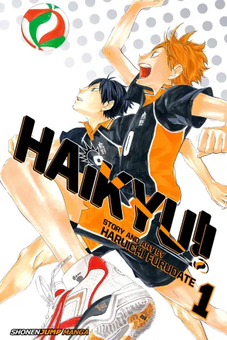 Cover of Haikyu!! volume 1, English edition