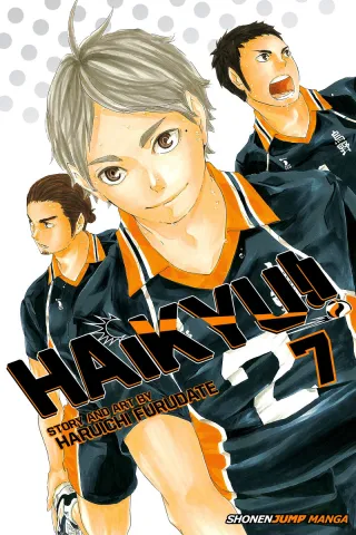 Cover of Haikyu!! volume 7, English edition