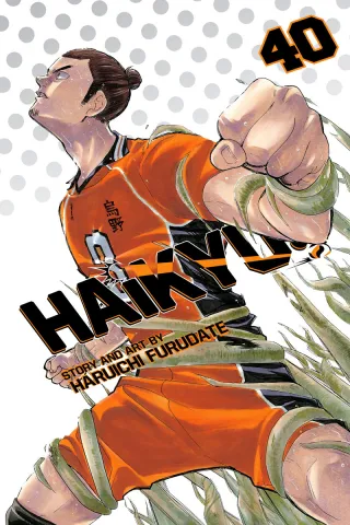 Cover of Haikyu!! volume 40, English edition
