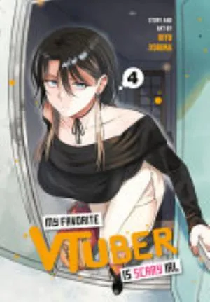 Cover of My Favorite VTuber is Scary IRL volume 4, English edition
