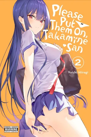 Cover of Please Put Them On, Takamine-san volume 2, English edition