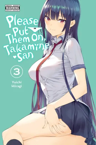 Cover of Please Put Them On, Takamine-san volume 3, English edition